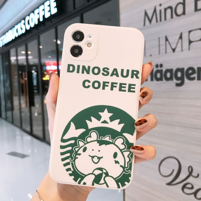 iPhone Case Casing Dinosaur Chick For iPhone 11 12 Pro Promax  6 6s 7 8 Plus X XS XR XSMAX Anti-fall Soft Case Cover AISMALLNUT