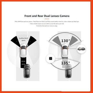 KHUYẾN MÃI Camera hành trình dạng gương 70MAI rearview Dash cam Midrive D07 - Camera hành trình Xiaomi 70mai KHUYẾN MÃI