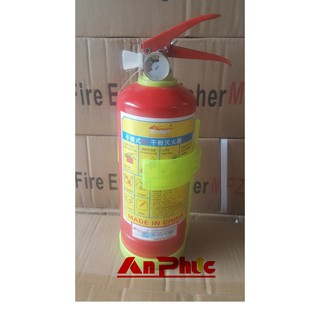 Bình chữa cháy bột ABC/BC 1 kg  dùng cho xe hơi