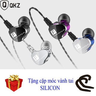 QKZ CK9 - Tai nghe 2 driver - Nhiều màu (có Mic)