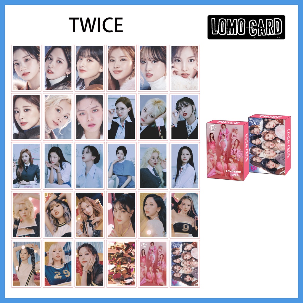 ENHYPEN TWICE Straykids TXT Album Photocard Lomo Card 30 chiếc / hộp