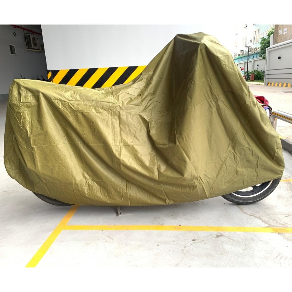 Bạt phủ xe máy trùm kín xe chống nắng mưa bụi bẩn VNRACING, Bạt che xe máy cao cấp dày Winner Lead SH Vision Vespa