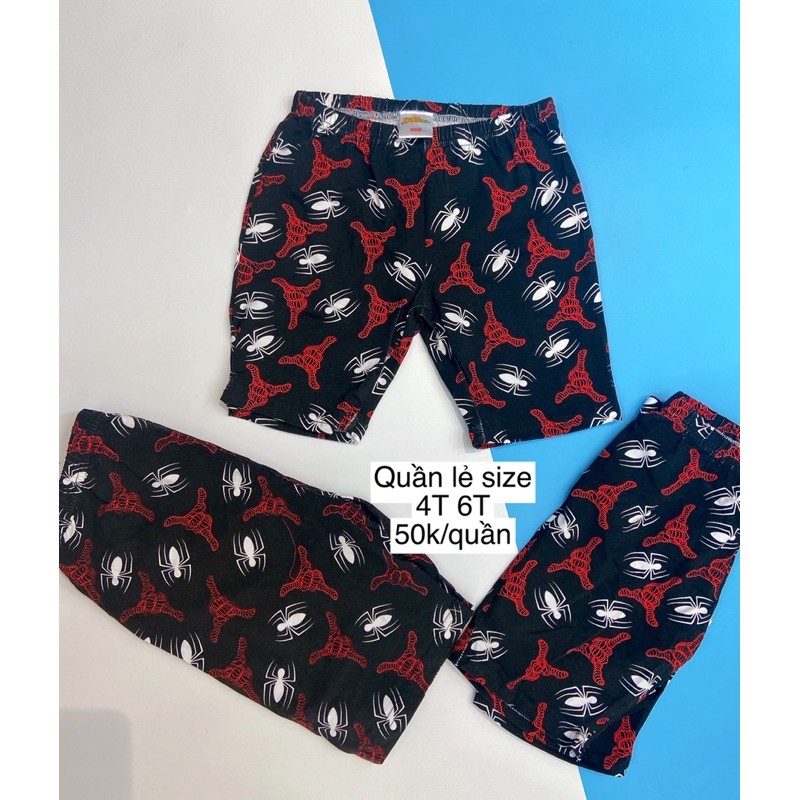 Quần đùi Spiderman người nhện