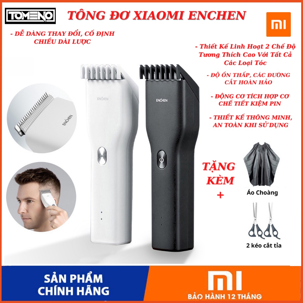 tông đơ cắt tóc xiaomi , Tông đơ enchen , không dây , sạc pin , gia đình , tiện lợi , chuyên nghiệp , tomeno