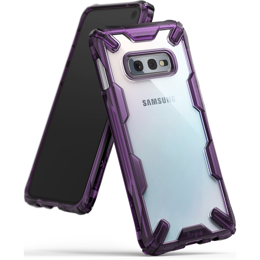 Ốp điện thoại Ringke Fusion-X chống sốc màu trong suốt cao cấp dành cho Galaxy S10e