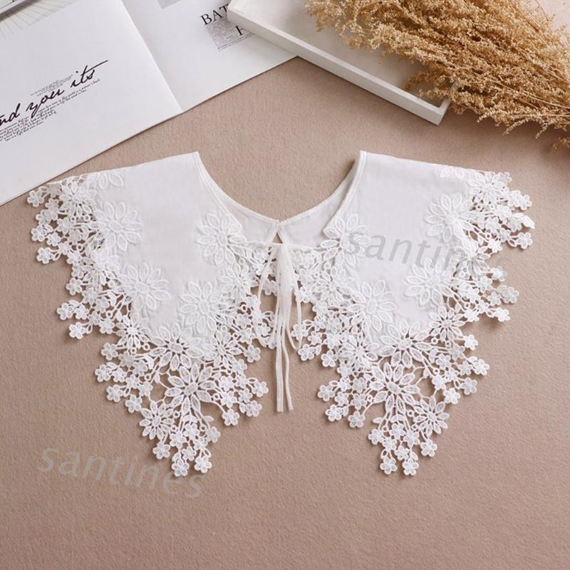 Khăn Choàng Cổ Búp Bê Nhân Tạo Hoạ Tiết Thêu