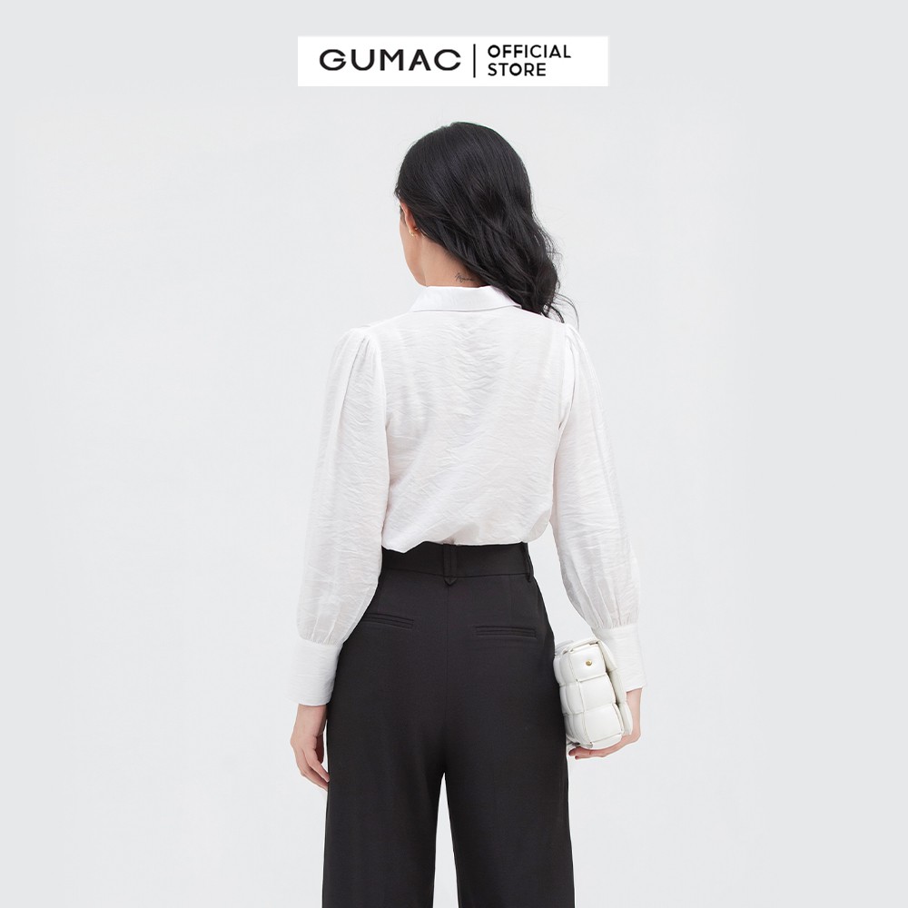 [Mã WABRGUM giảm 10% tối đa 30K đơn 99K] Áo sơ mi nữ túi kiểu GUMAC nhiều màu quý phái AB830 | BigBuy360 - bigbuy360.vn