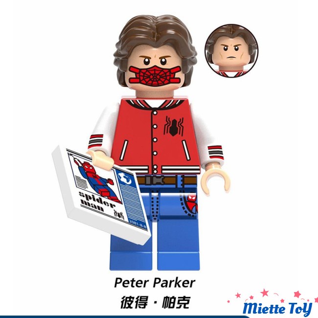 Set mô hình siêu anh hùng Marvel Spiderman Far From Home thu nhỏ đồ chơi cho trẻ em