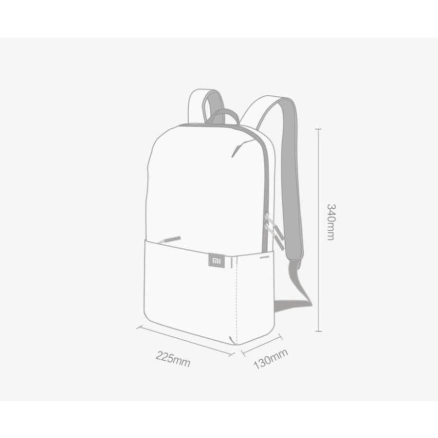 Balo đeo vai Xiaomi Backpack small balo mini màu sắc thời trang/ hàng chính hãng/hình ảnh chân thực /uy tín