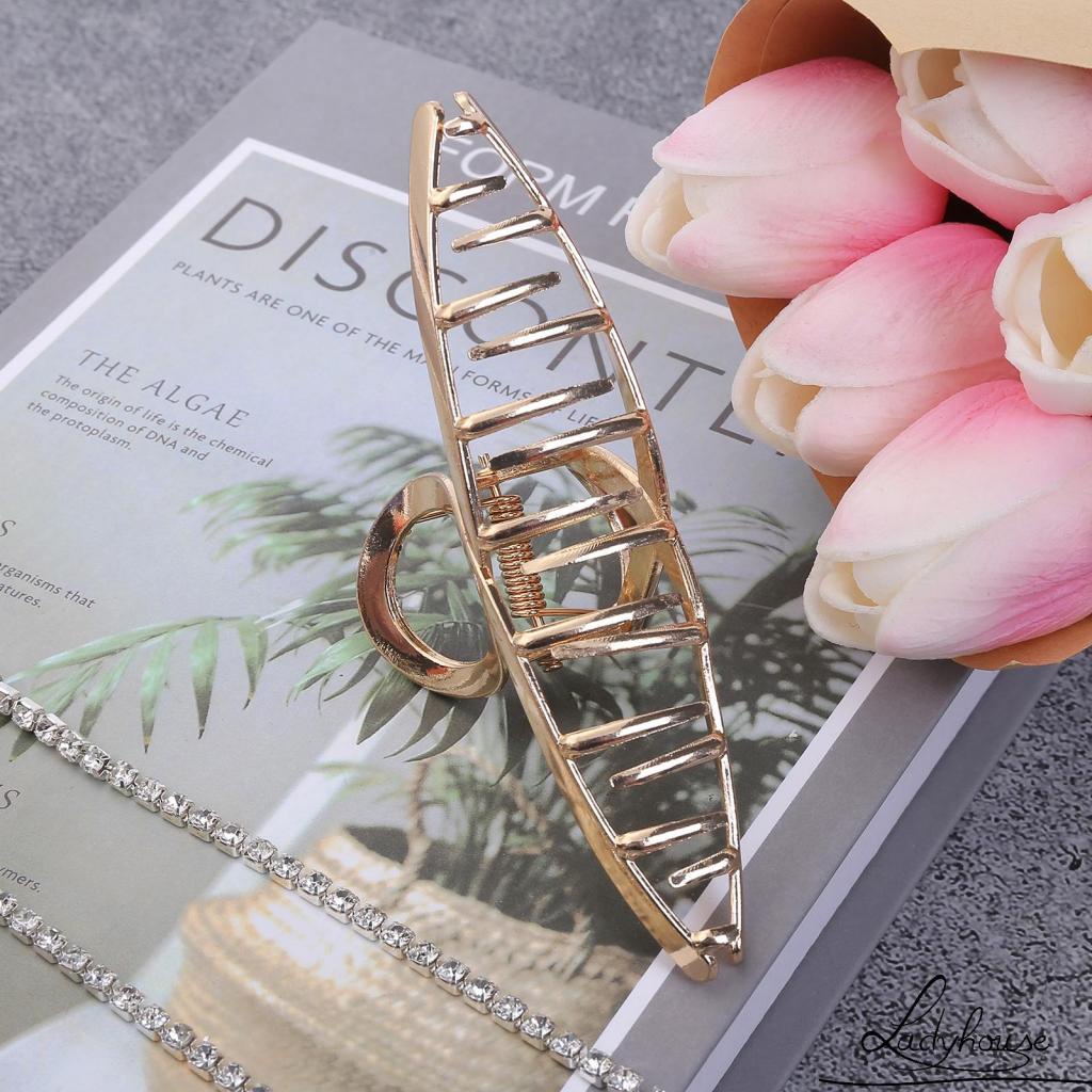 Kẹp tóc hỗ trợ rửa mặt hình cá mập màu sắc đơn giản dành cho nữ