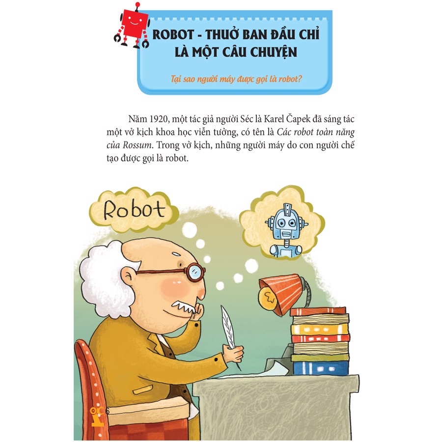 Sách: Phòng nghiên cứu thú vị - Lễ hội robot - Robot trong đời sống - TSTN