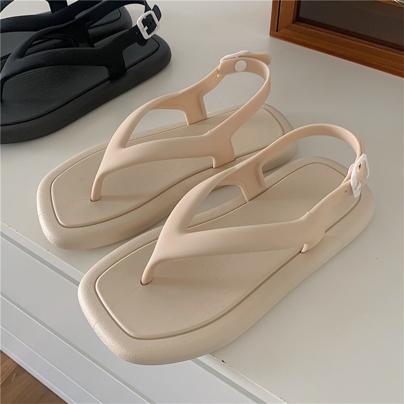 Oeteo shop Xăng đan Xỏ Ngón Thời Trang Nữ