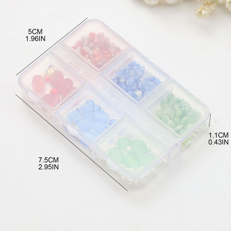 Hạt Pha Lê 3D Lấp Lánh Trang Trí Móng Nghệ Thuật