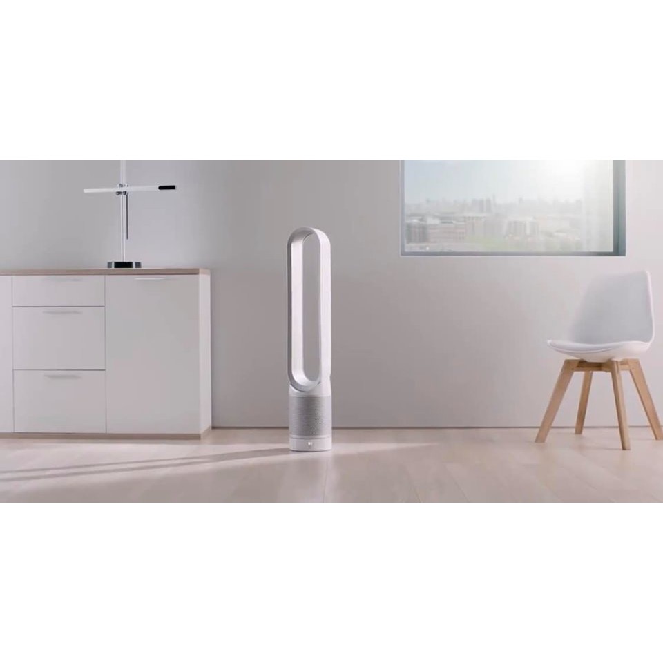 Máy lọc không khí Dyson TP03 - Trắng/Bạc, Kích thước 1018x185x110mm