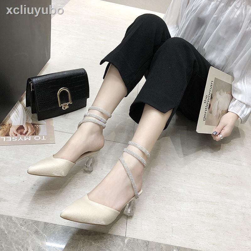 Giày Xăng Đan Cao Gót Đính Đá Thời Trang Cho Nữ | BigBuy360 - bigbuy360.vn