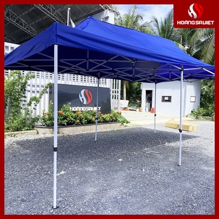 Nhà Bạt Xếp Di Động 3x6M (Chân Thép)