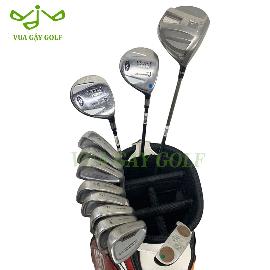 Bộ gậy golf Fullset giá rẻ Maruman Verity (không bao gồm túi đựng gậy)