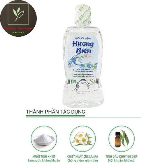 (400ml) Nước súc miệng hương biển Hoa Linh