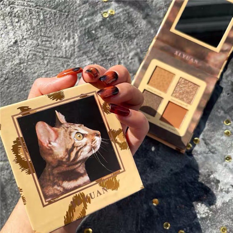 Bảng Phấn Mắt 4 Màu Mắt Mèo XIYUAN