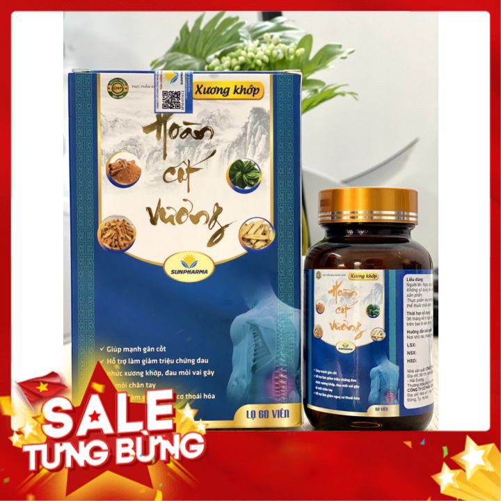Xương Khớp Hoàn Cốt Vương – Giúp Hỗ Trợ Giảm Đau Xương Khớp