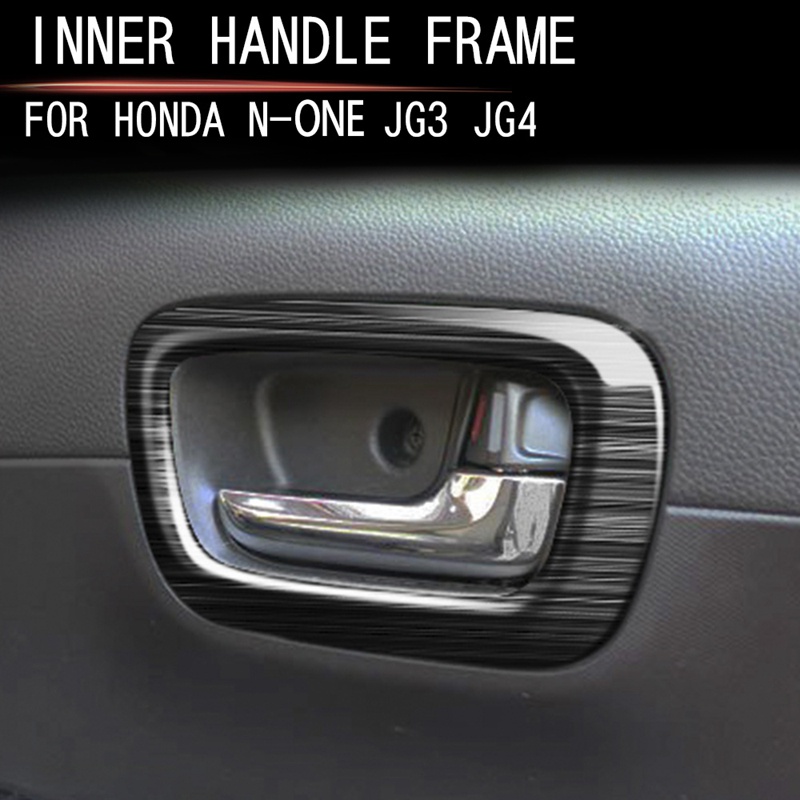 Khung Viền Tay Nắm Cửa Xe Hơi Bằng Thép Không Gỉ Cho Honda N-ONE NONE JG3 JG4 2021 2022