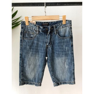 Quần bò ngố nam xước b330