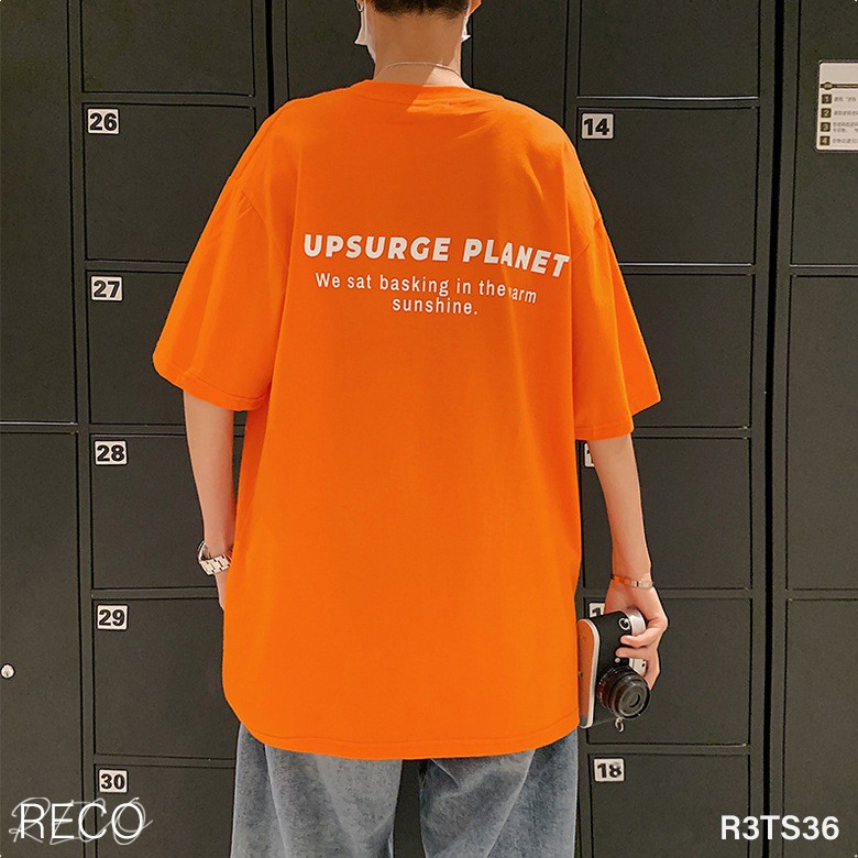 Áo thun, phông nam nữ Hàn Quốc cao cấp dáng rộng tay lỡ T-Shirt Loose R3TS36 Unisex