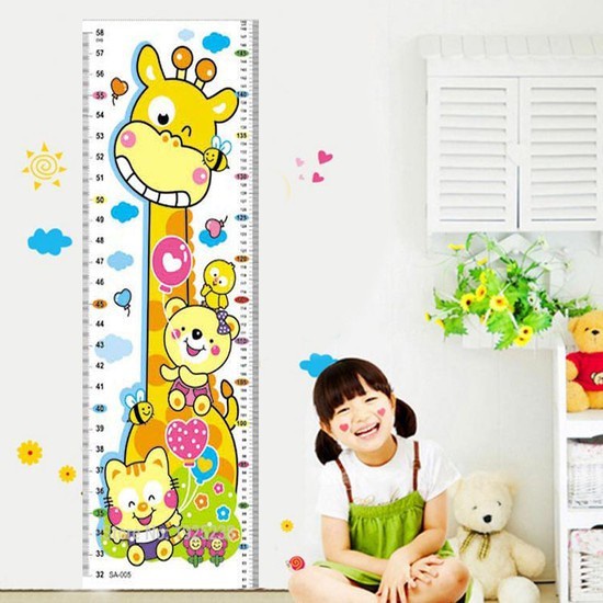 Thước đo chiều cao cho bé mẫu ngẫu nhiên