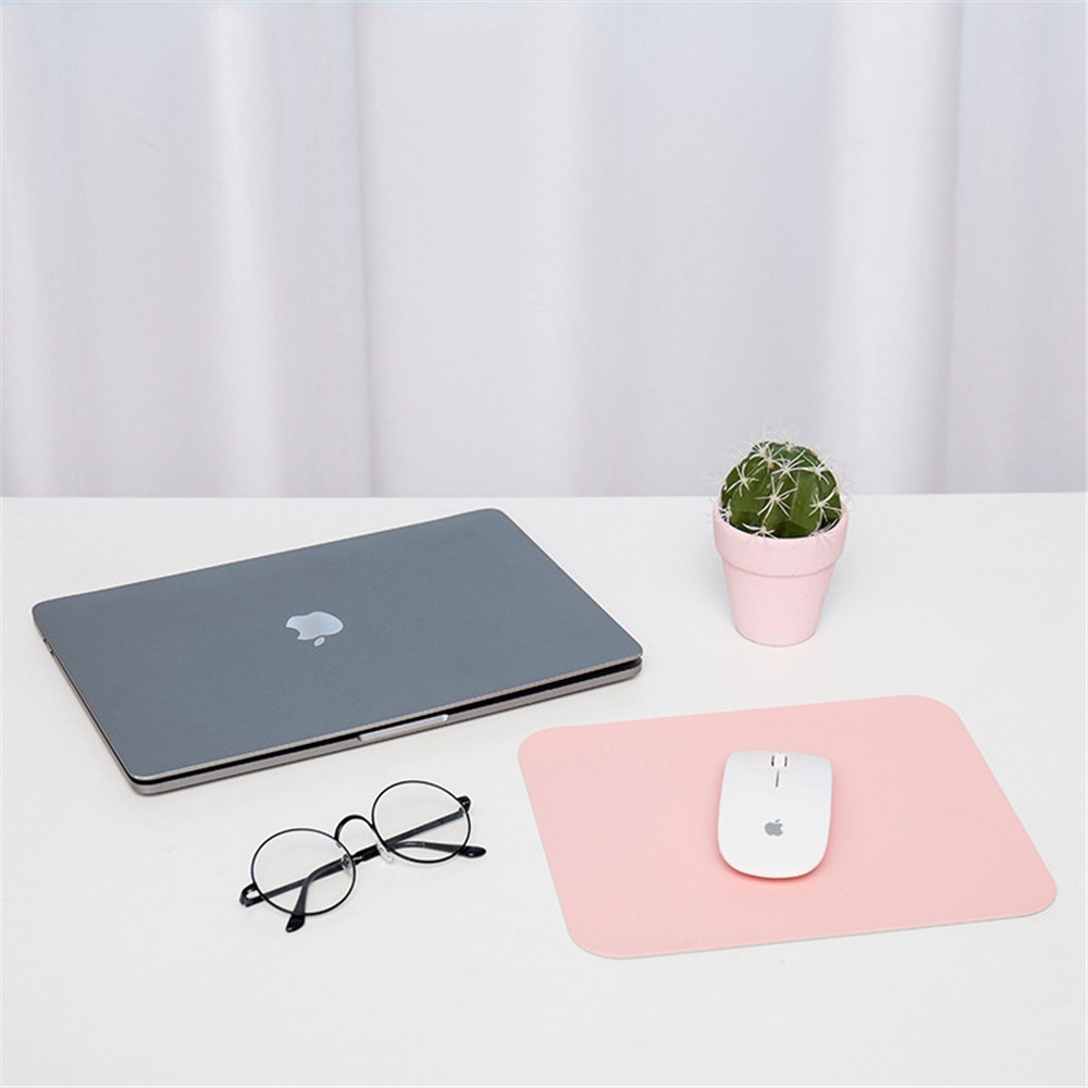 Miếng lót chuột cỡ nhỏ chống nước màu trơn đơn giản thời trang