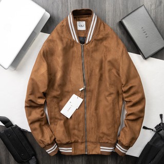 Áo bomber da lộn cho nam cao cấp
