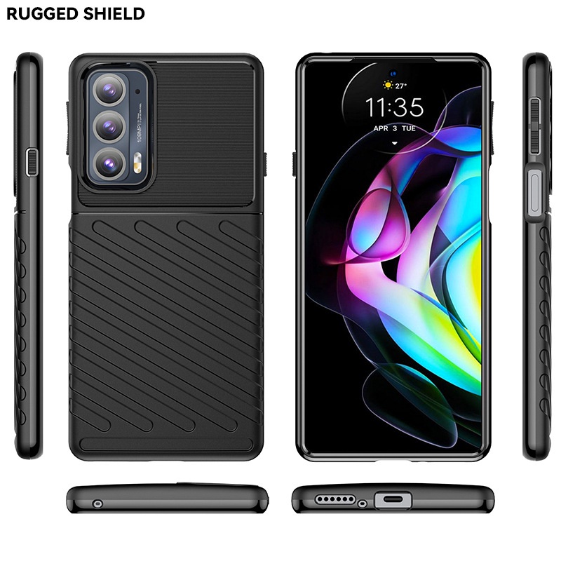 Ốp điện thoại mềm dày dặn chống rơi cho Motorola Moto Edge 20 Pro plus 20 Lite G Stylus S Pro Edge 20 Fusion 2021 5G