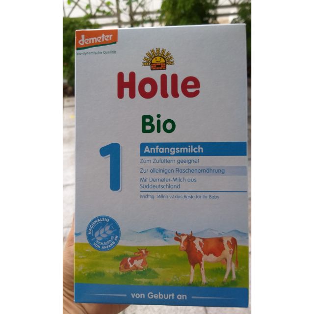 Sữa bò công thức hữu cơ Holle 1 (400g)
