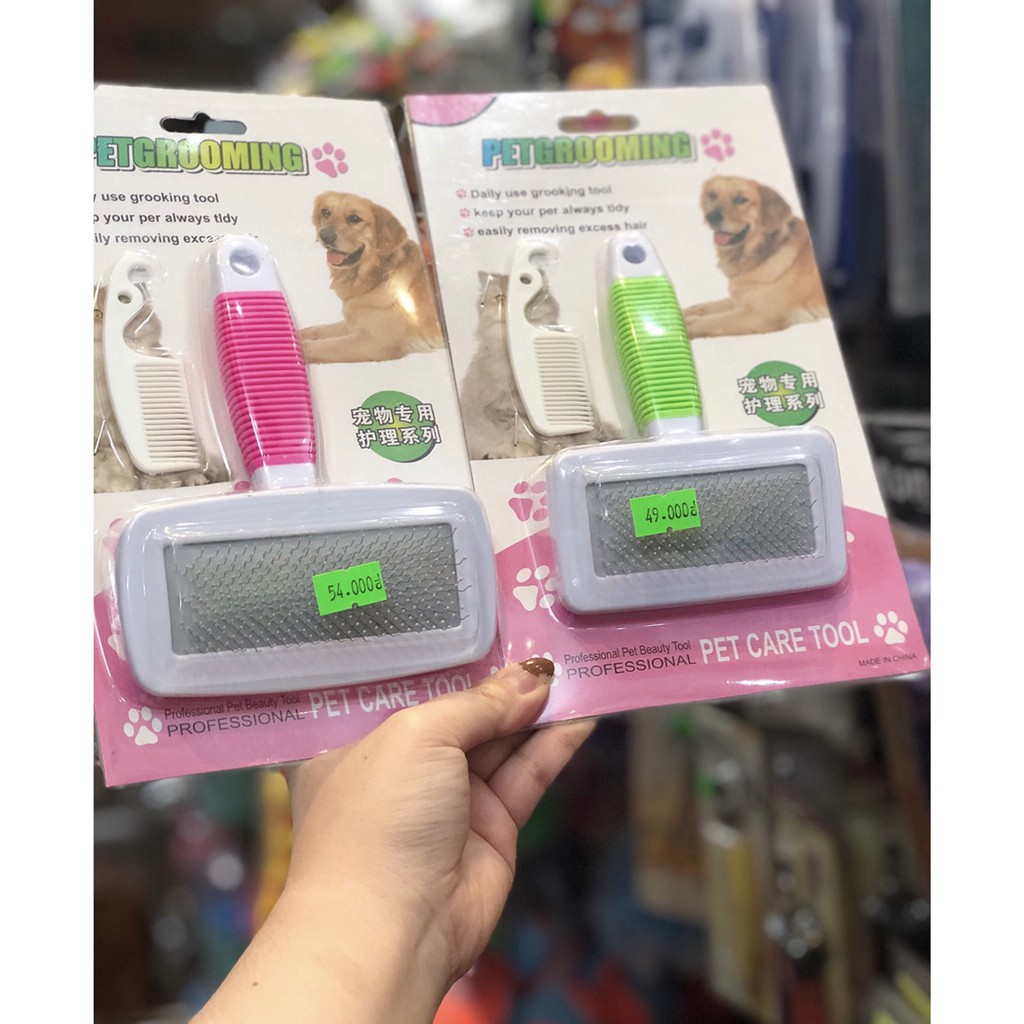 Lược chải lông cao cấp cho chó mèo Dobola - iPet Shop