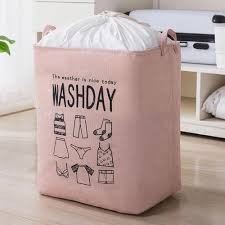 FREE SHIP Giỏ vải, túi vải KHUNG SẮT WWASHDAY đựng quần áo, chăn màn giá tốt (RẺ NHẤT SHOPEE) SHOP DAC BIET