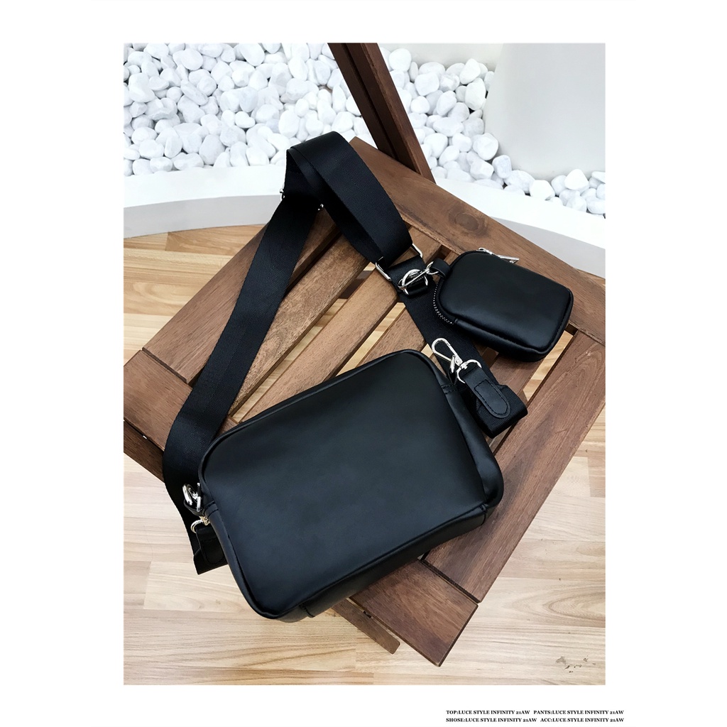 Túi Đeo Hông Nam Nữ Mes Kuu Clothes thời trang Streetwear Phong Cách Cool Ngầu Đẹp Chất Liệu Cao Cấp