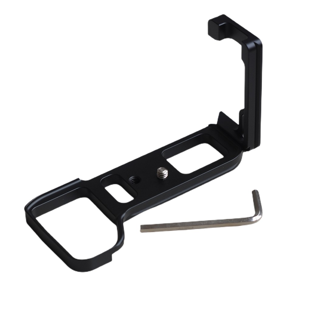 [Ppulauan]Aluminum Alloy Quick Release L Plate Bracket Hand Grip for Sony A7M3 A7R3 A9