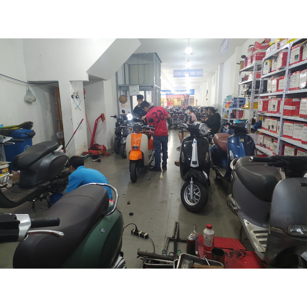 SẠC XE MÁY ĐIỆN VESPA CHUYÊN DỤNG - BẢO HÀNH CHÍNH HÃNG 12 THÁNG