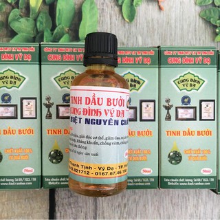 Tinh dầu bưởi hiệu Cung Đình Vỹ Dạ chai 50ml