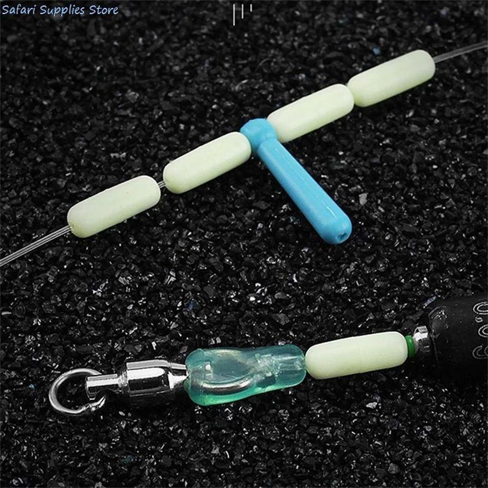 Set 50 hạt chặn phao câu cá chép chống cuộn dây bền dành cho câu cá lớn ngoài trời
