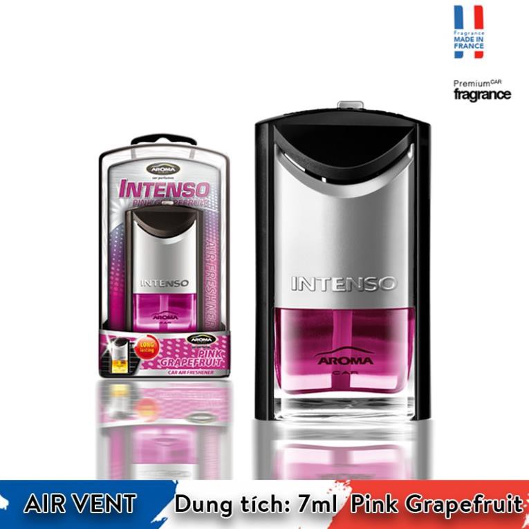 Nước hoa ô tô gài cửa gió Aroma Car Intenso Air Vent 7ml