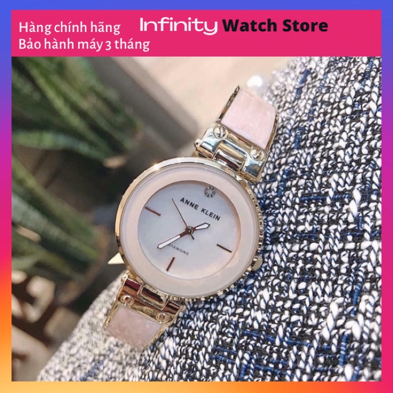 Đồng hồ nữ ANNE KLEIN model AK/2512LPGB dáng kiềng