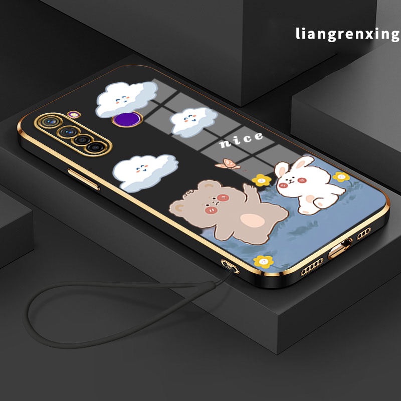 Ốp Điện Thoại silicone Mềm Mạ Điện Chống Sốc Cho realme 5 realme c3 realme 5i realme 6i realme 5 pro Ddx01