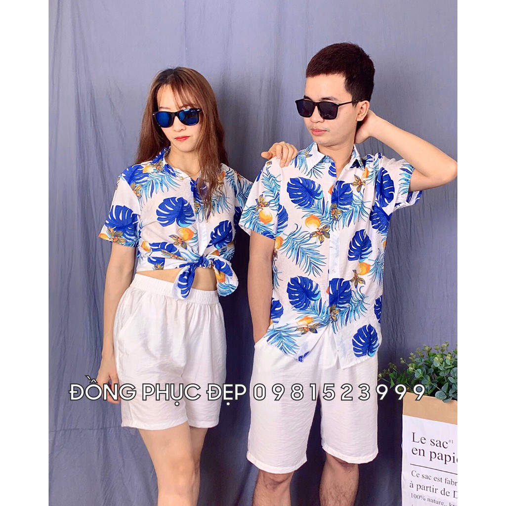 [VẢI TƠ ĐŨI] Áo Sơ Mi Đi Biển, Sơ Mi họa tiết cho nhóm, sơ mi đôi, sơ mi hoa lá, sơ mi trái cây, sơ mi lớp cực đẹp | BigBuy360 - bigbuy360.vn