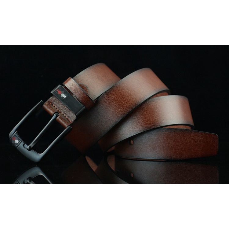 Thắt lưng nam T.O.M.MY da bò nguyên miếng dây nịt da nam  DN15003