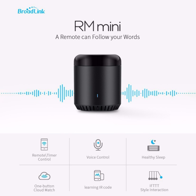 Bộ Điều Khiển Hồng Ngoại Broadlink RM Mini 3