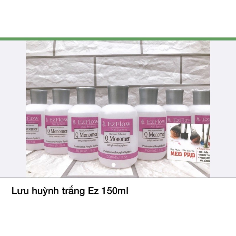 dung dịch đắp bột , nặn hoa EZFLOW tím 150ml