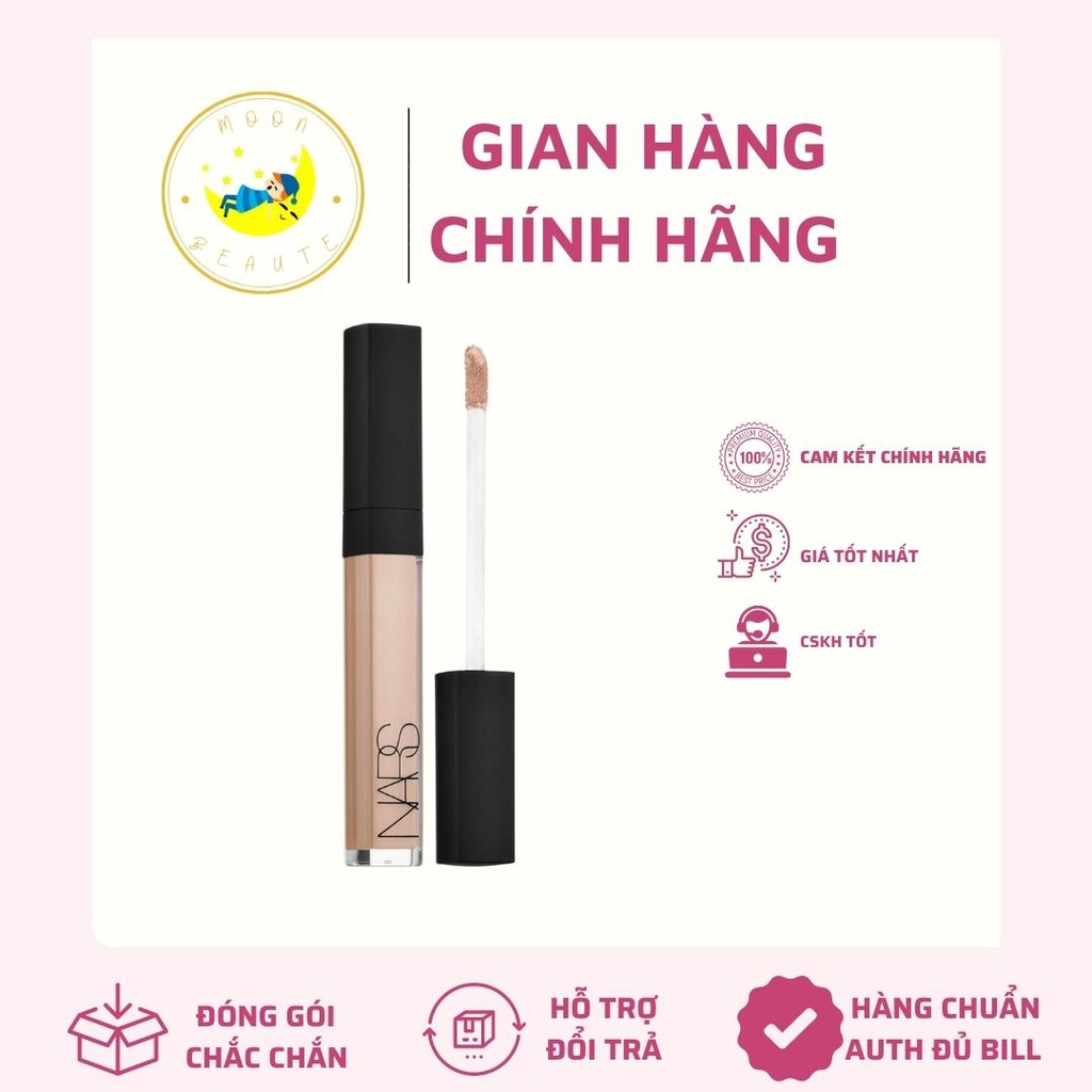 Kem che khuyết điểm NARS Radiant Creamy Concealer fullsize che khuyết điểm tốt các vết thâm mụn, da ko đều màu