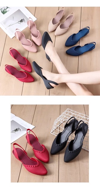 Giày kiểu nhựa nữ đi mưa rất đẹp | BigBuy360 - bigbuy360.vn