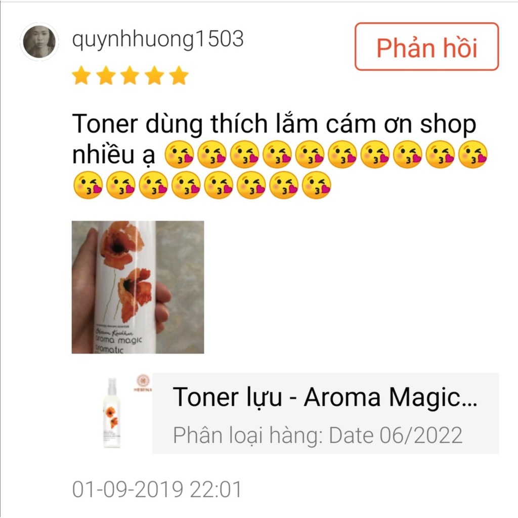 Toner lựu chống oxy hóa - Aroma Magic Aromatic Skin Toner - hebenastore