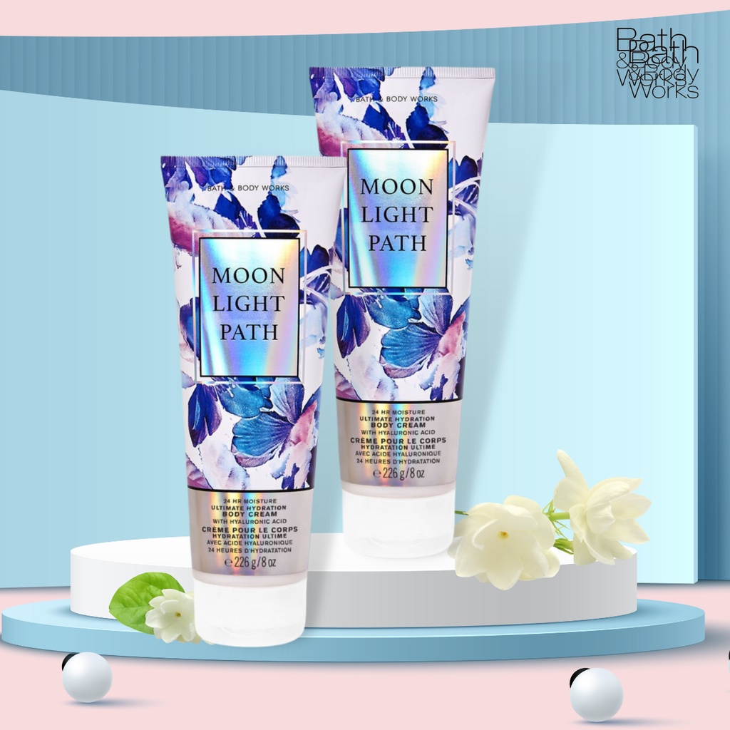 Kem Dưỡng Da Bath & Body Works Moonlight Patht Tăng Cường Độ Ẩm Chai 226ml